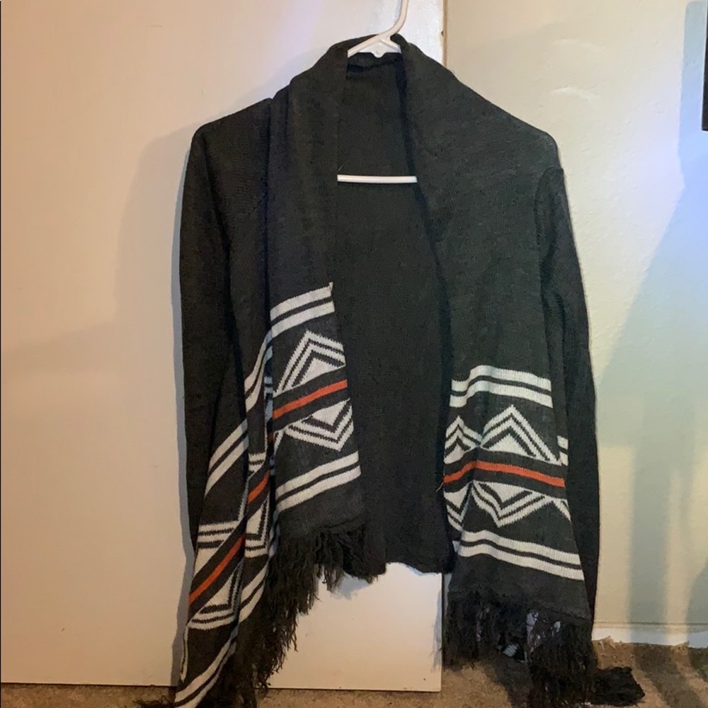 Gray Cardigan, JCPenny